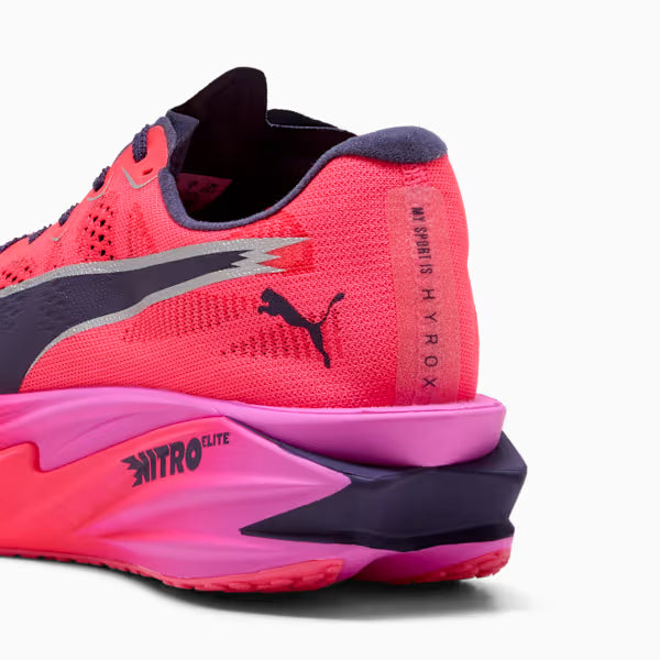 Puma x Hyrox Men's Deviate Nitro Elite 4 - Pure Pink/Electric