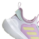adidas Kids Tensaur Comfort AC - Cloud White/Powder Yellow/Bliss Lilac