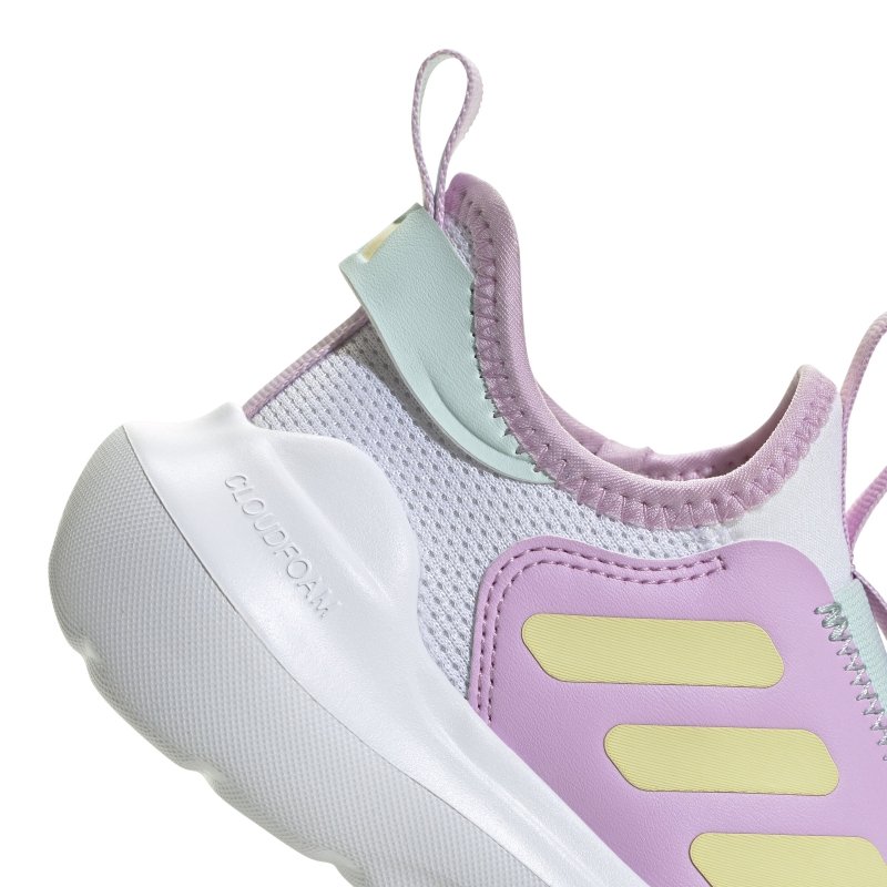 adidas Kids Tensaur Comfort AC - Cloud White/Powder Yellow/Bliss Lilac