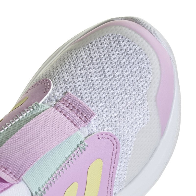 adidas Kids Tensaur Comfort AC - Cloud White/Powder Yellow/Bliss Lilac