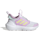 adidas Kids Tensaur Comfort AC - Cloud White/Powder Yellow/Bliss Lilac