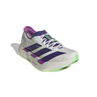 adidas Men's Adizero Adios Pro 4 - White/Collegiate Purple/Lime Burst