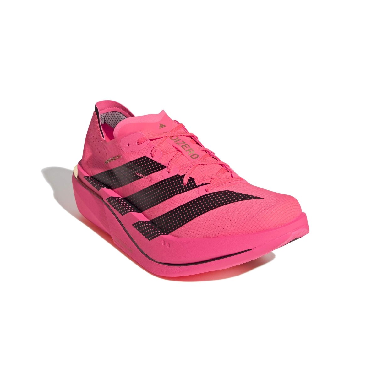 adidas Men's Adizero Adios Pro 5 Running Shoes - Solar Turbo/Black/Lucid Red