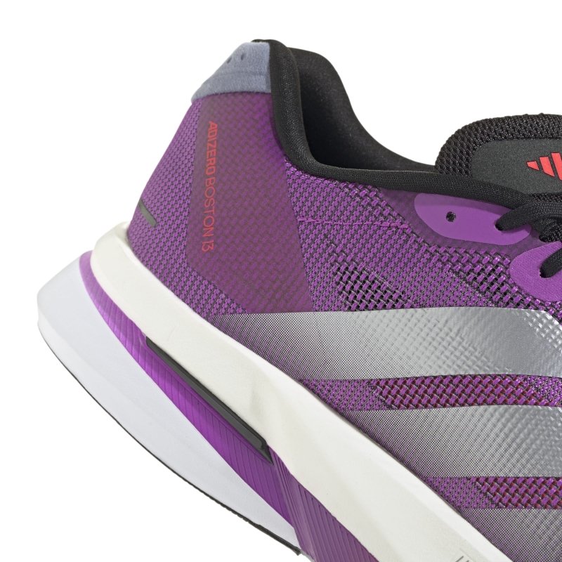 Seliga Shoesadidas Men's Adizero Boston 13 - Purple Burst/Silver Met./Lucid Red