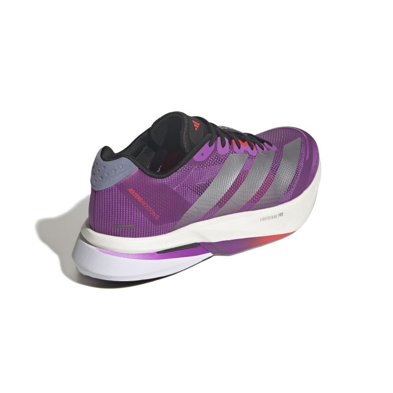 Seliga Shoesadidas Men's Adizero Boston 13 - Purple Burst/Silver Met./Lucid Red