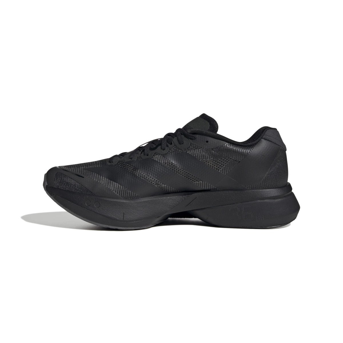 adidas Men's Adizero Boston 13 Running Shoes - Black/Carbon/Black