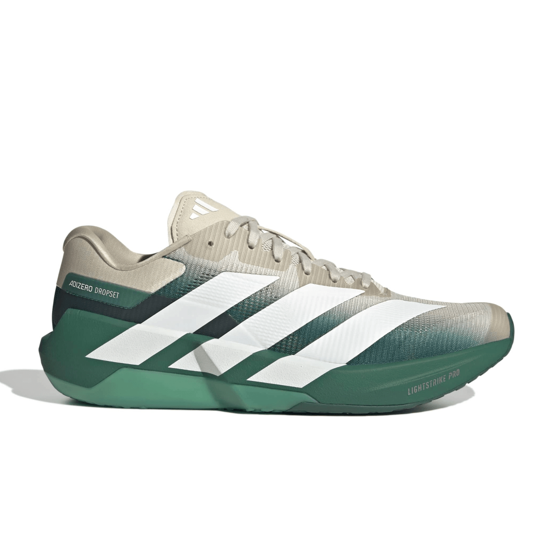 adidas Men's Adizero Dropset Pro Trainer - Alumina/Collegiate Green/White