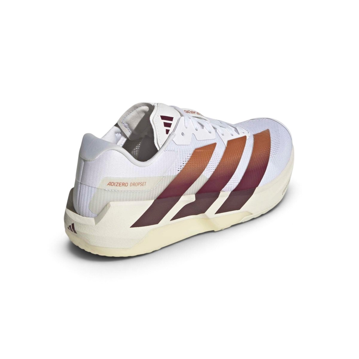 adidas Men's Adizero Dropset Pro Trainer - White/Maroon/Thermal Gold Metallic