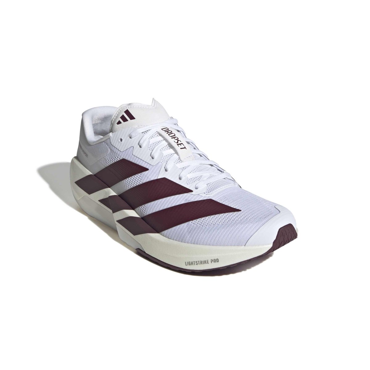 adidas Men's Adizero Dropset Pro Trainer - White/Maroon/White