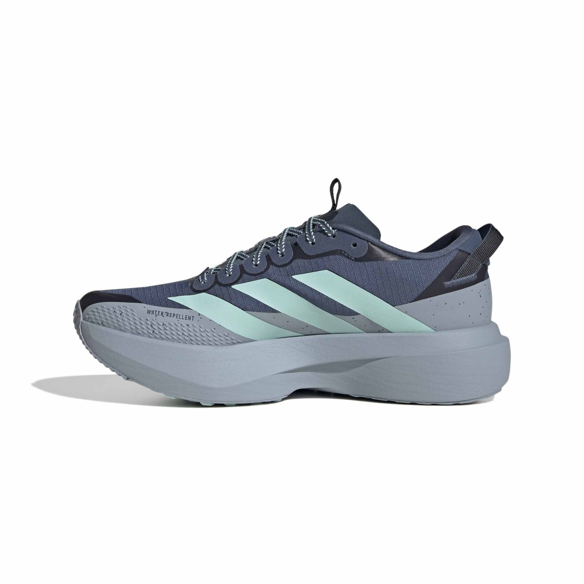 adidas Men's Adizero EVO SL ATR Running Shoes - Tech Ink/Semi Flash Aqua/Light Grey
