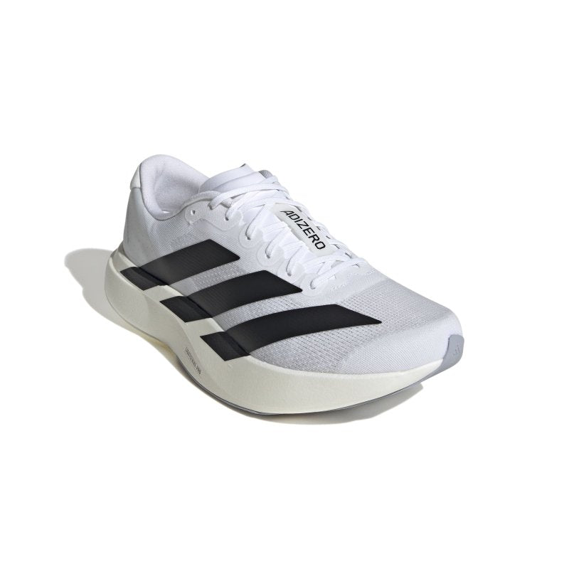 adidas Men's Adizero EVO SL Running Shoes – White/Black/White