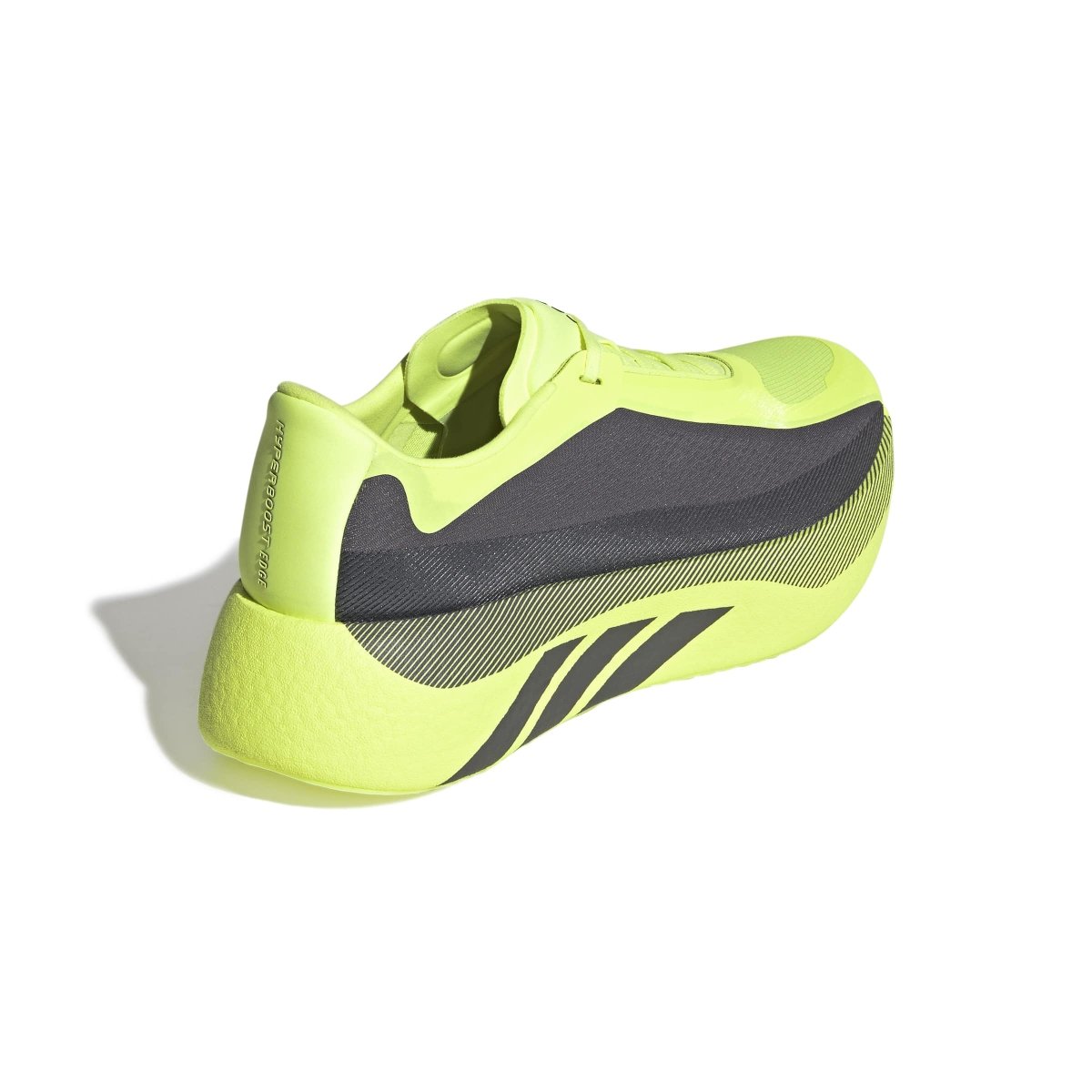 adidas Men's Hyperboost Edge Running Shoes - Hi-Res Yellow/Iron Metallic