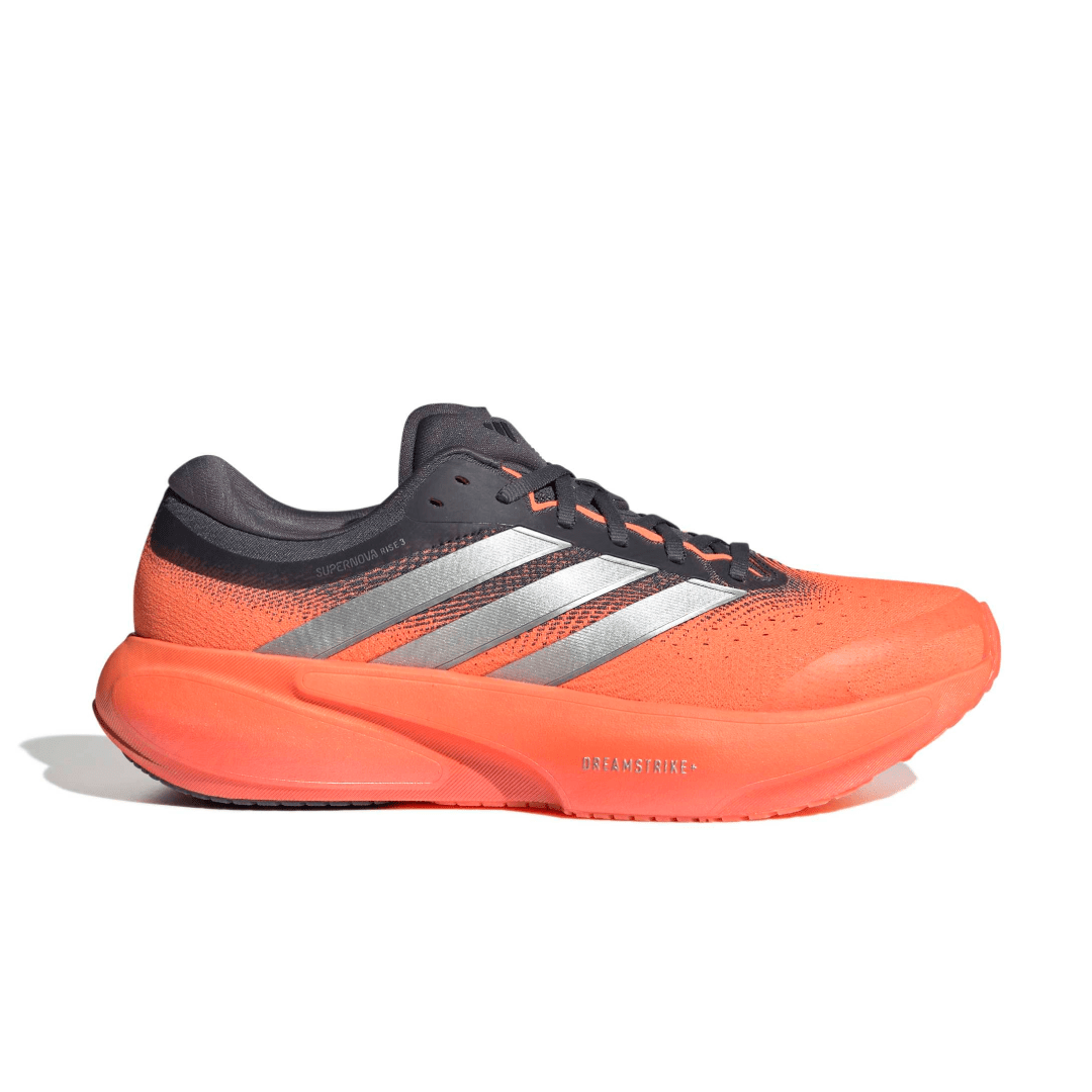 adidas Men's Supernova Rise 3 Running Shoes - Orange/Silver Metallic/Lucid Orange