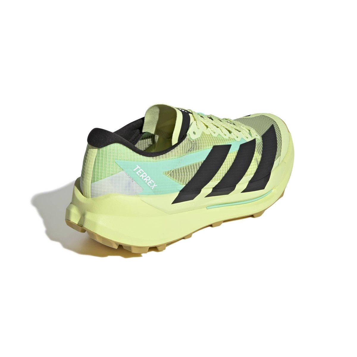 adidas Men's Terrex Agravic TT Trail Running Shoes - Frozen Lemon/Black/Mint