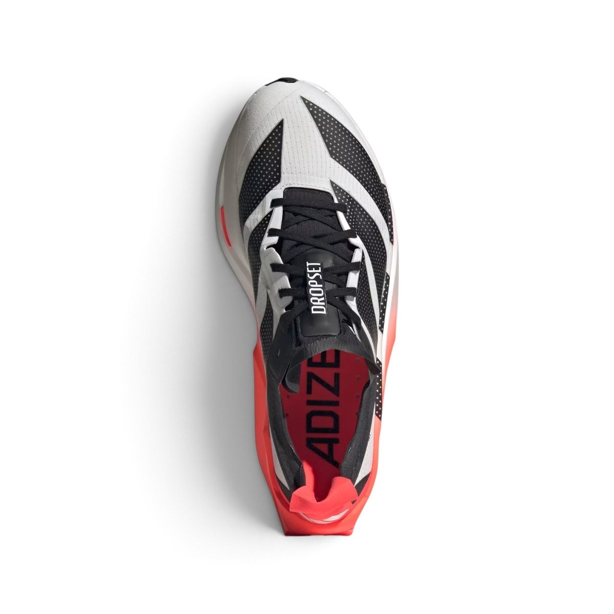 adidas Unisex Adizero Dropset Elite Training Sneaker - Cloud White/Solar Red/Core Black