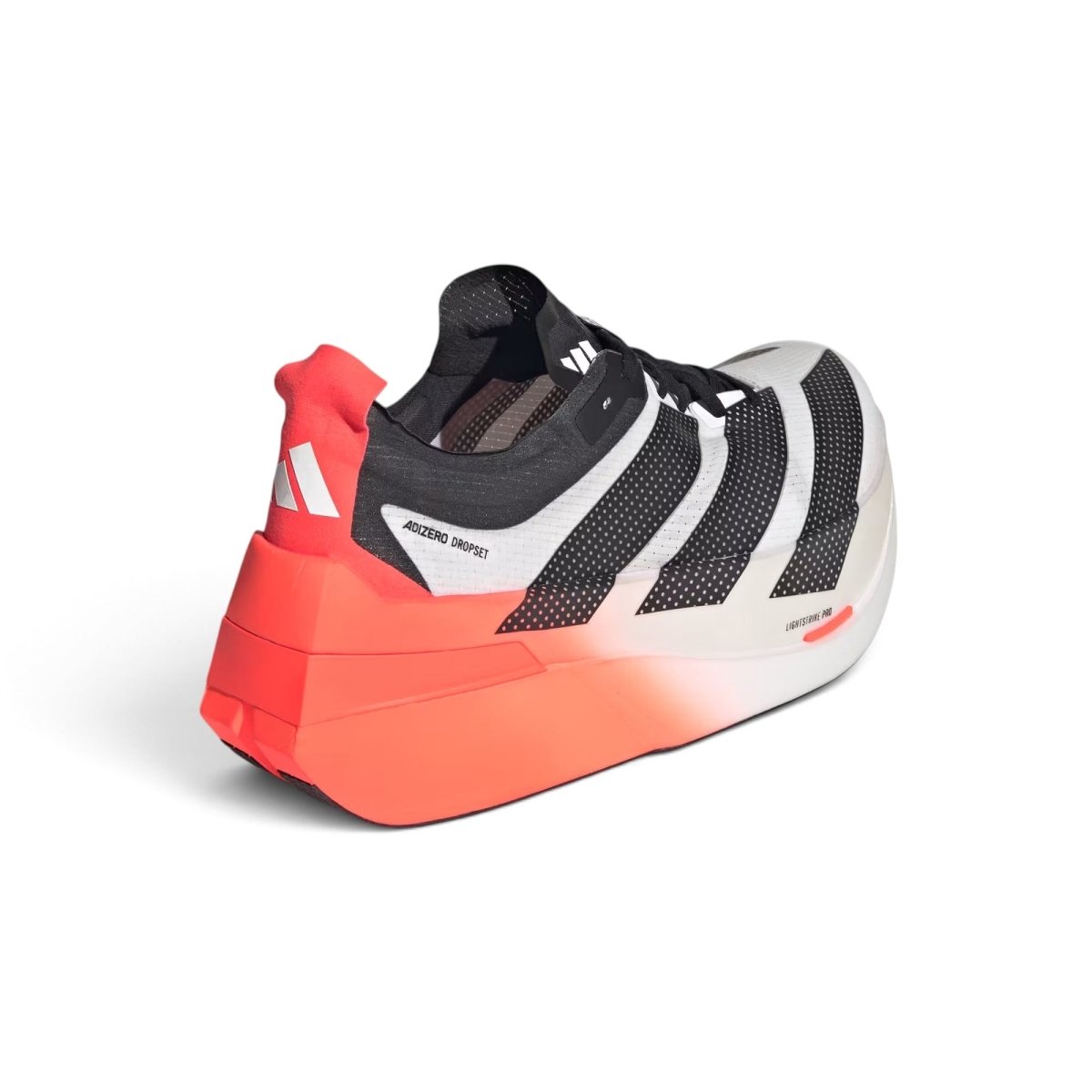 adidas Unisex Adizero Dropset Elite Training Sneaker - Cloud White/Solar Red/Core Black