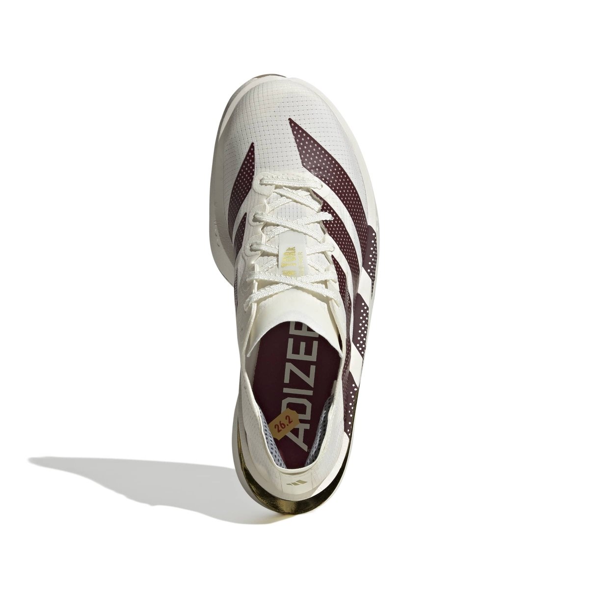 adidas Women's Adizero Adios Pro 5 Running Shoes - Off White/Shadow Red/Team Royal