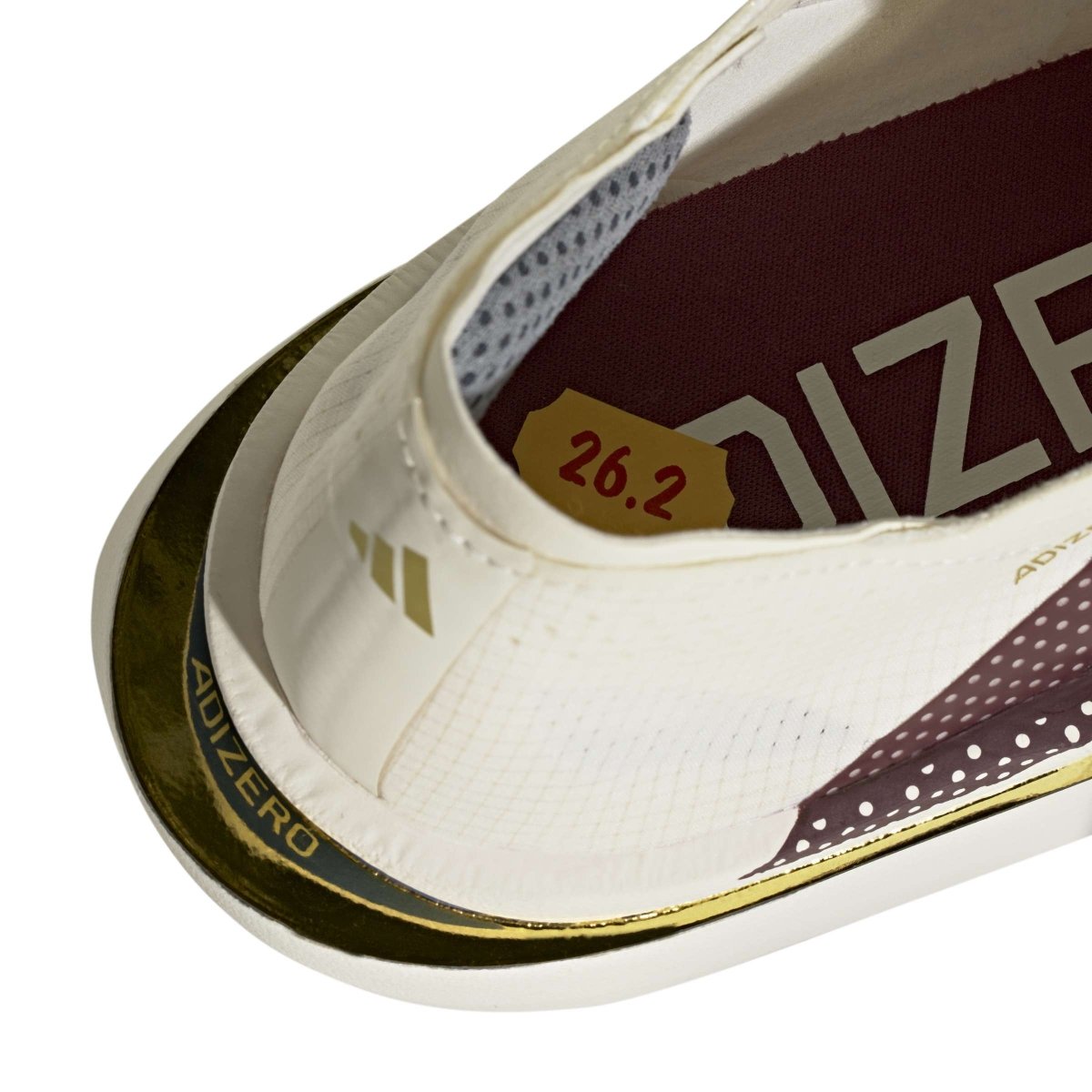 adidas Women's Adizero Adios Pro 5 Running Shoes - Off White/Shadow Red/Team Royal