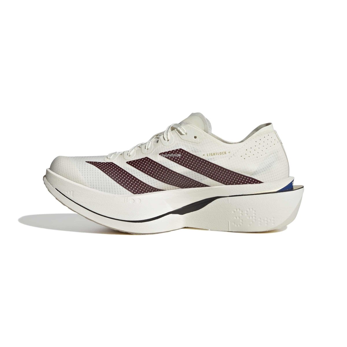adidas Women's Adizero Adios Pro 5 Running Shoes - Off White/Shadow Red/Team Royal