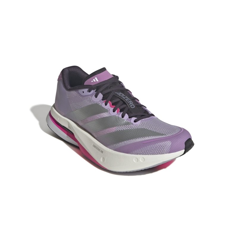 adidas Women's Adizero Boston 13 - Powder Plum/Silver Met./Shock Pink
