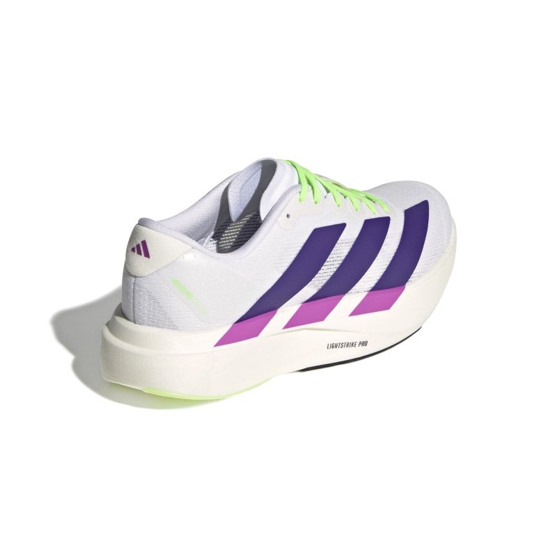 adidas Women's Adizero EVO SL - White/Collegiate Purple/Purple Burst