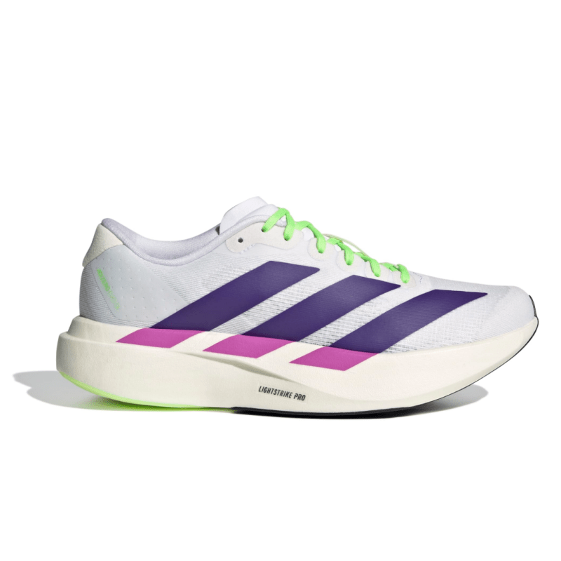 Seliga Shoesadidas Women's Adizero EVO SL - White/Collegiate Purple/Purple Burst