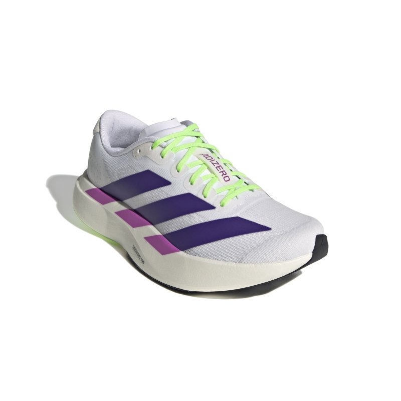adidas Women's Adizero EVO SL - White/Collegiate Purple/Purple Burst