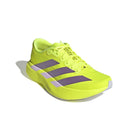 adidas Women's Adizero EVO SL Woven Running Shoes - Solar Yellow/Aurora Plum/Powder Plum