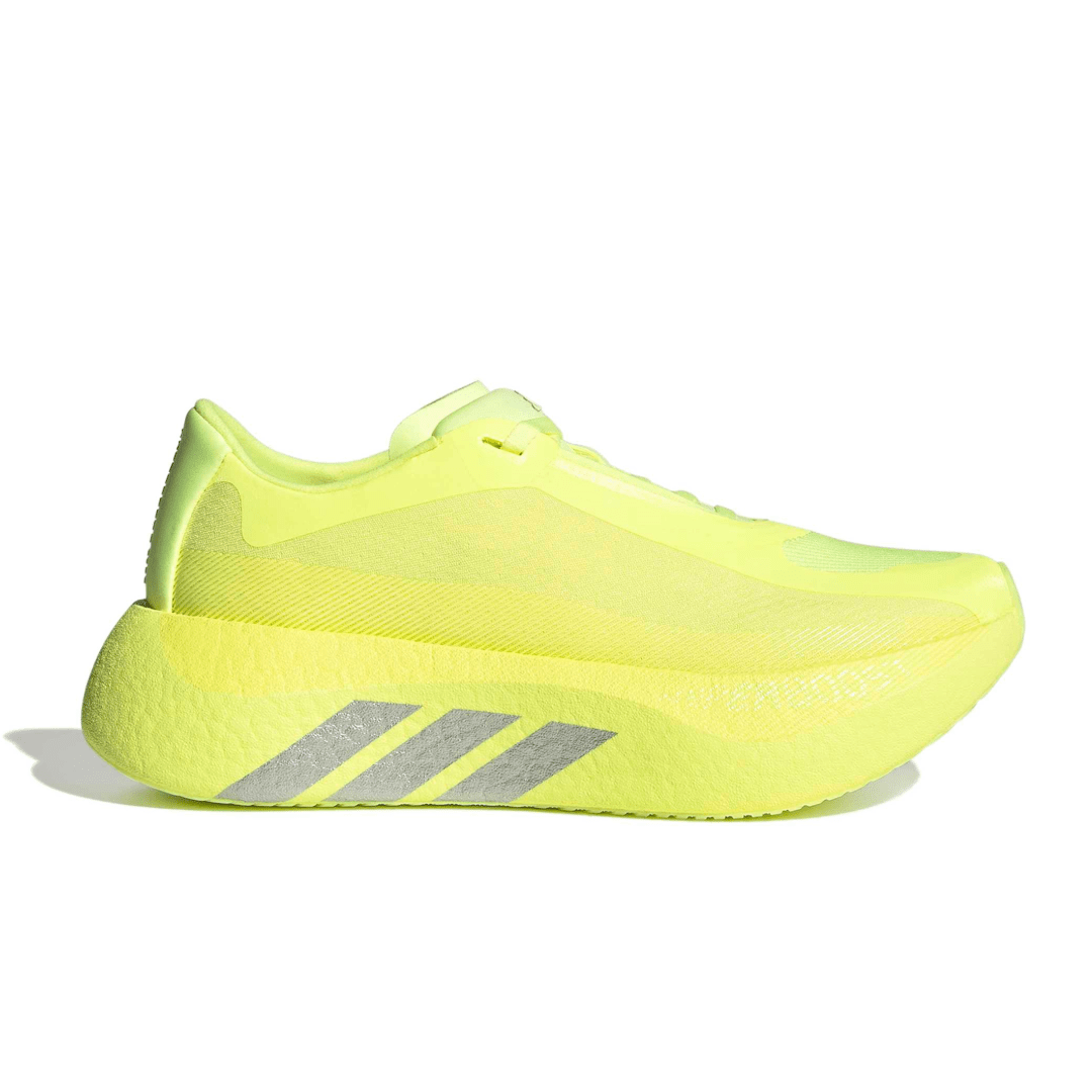 adidas Women's Hyperboost Edge Running Shoes - Hi-Res Yellow/Matte Silver/Light Solid Grey