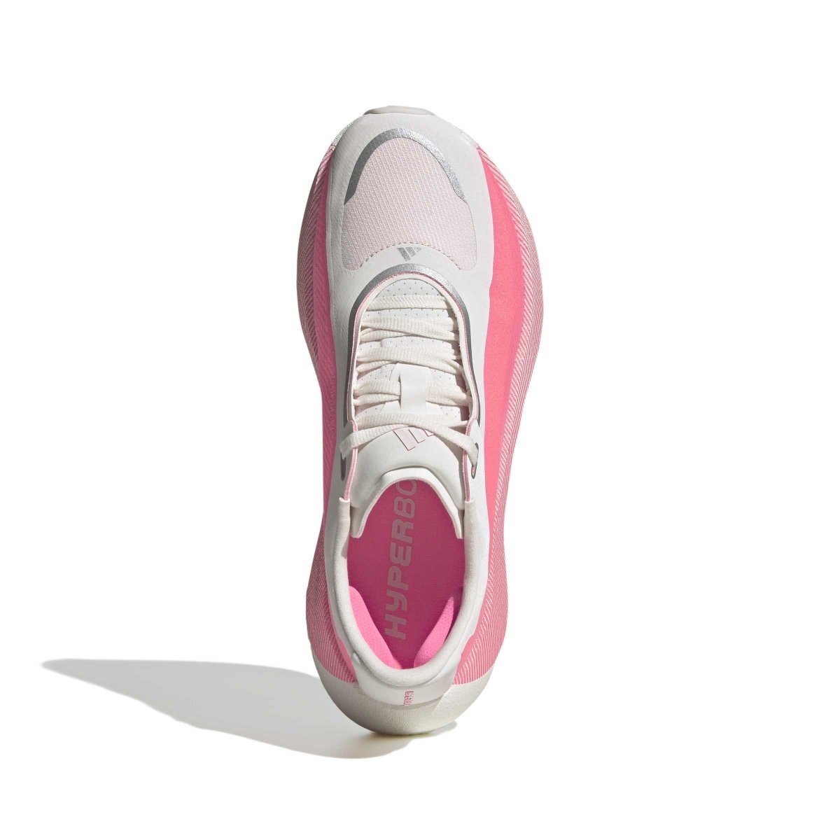 adidas Women's Hyperboost Edge Running Shoes - White/Hyper White/Solar Turbo