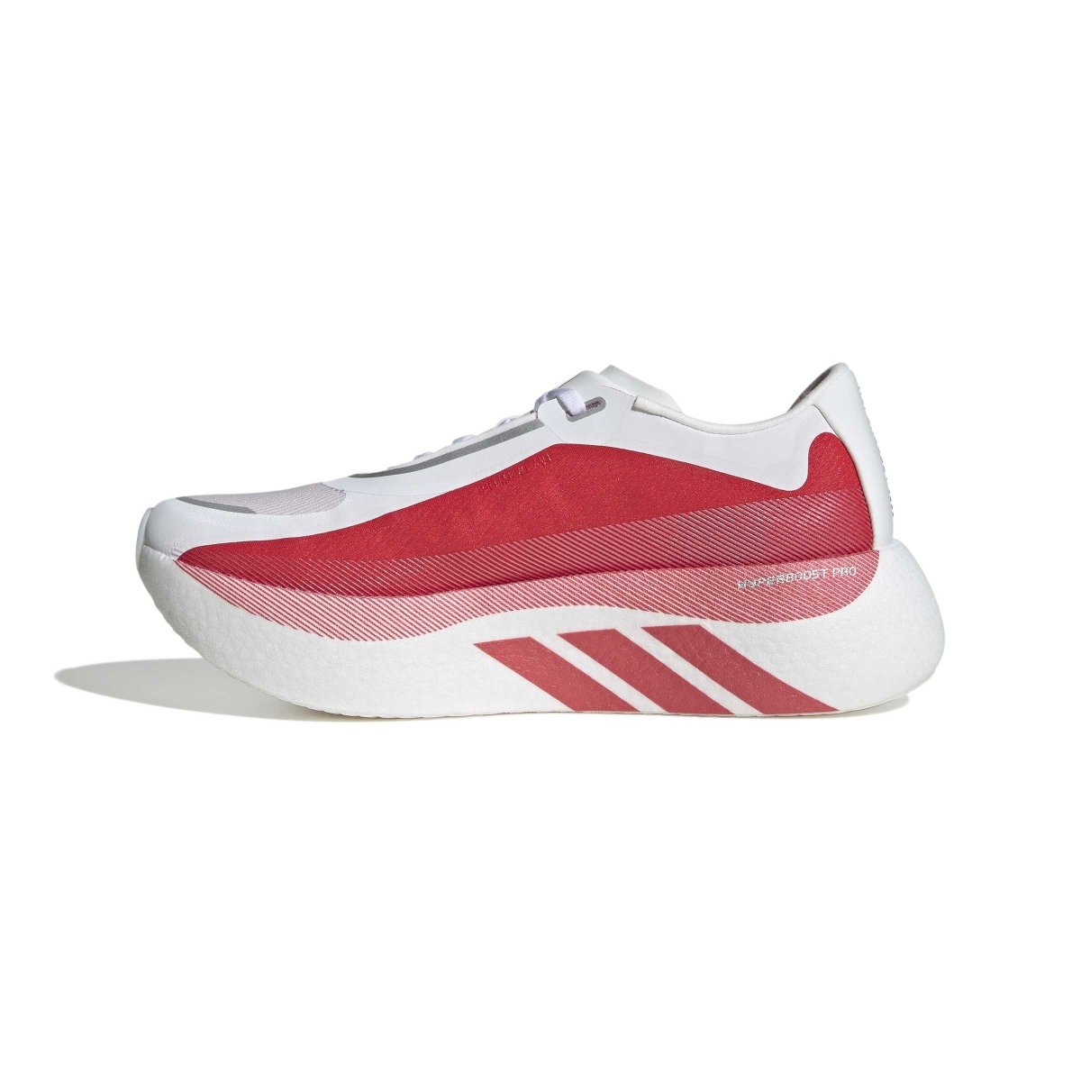 adidas Women's Hyperboost Edge Running Shoes - White/Pure Ruby/Zero Met