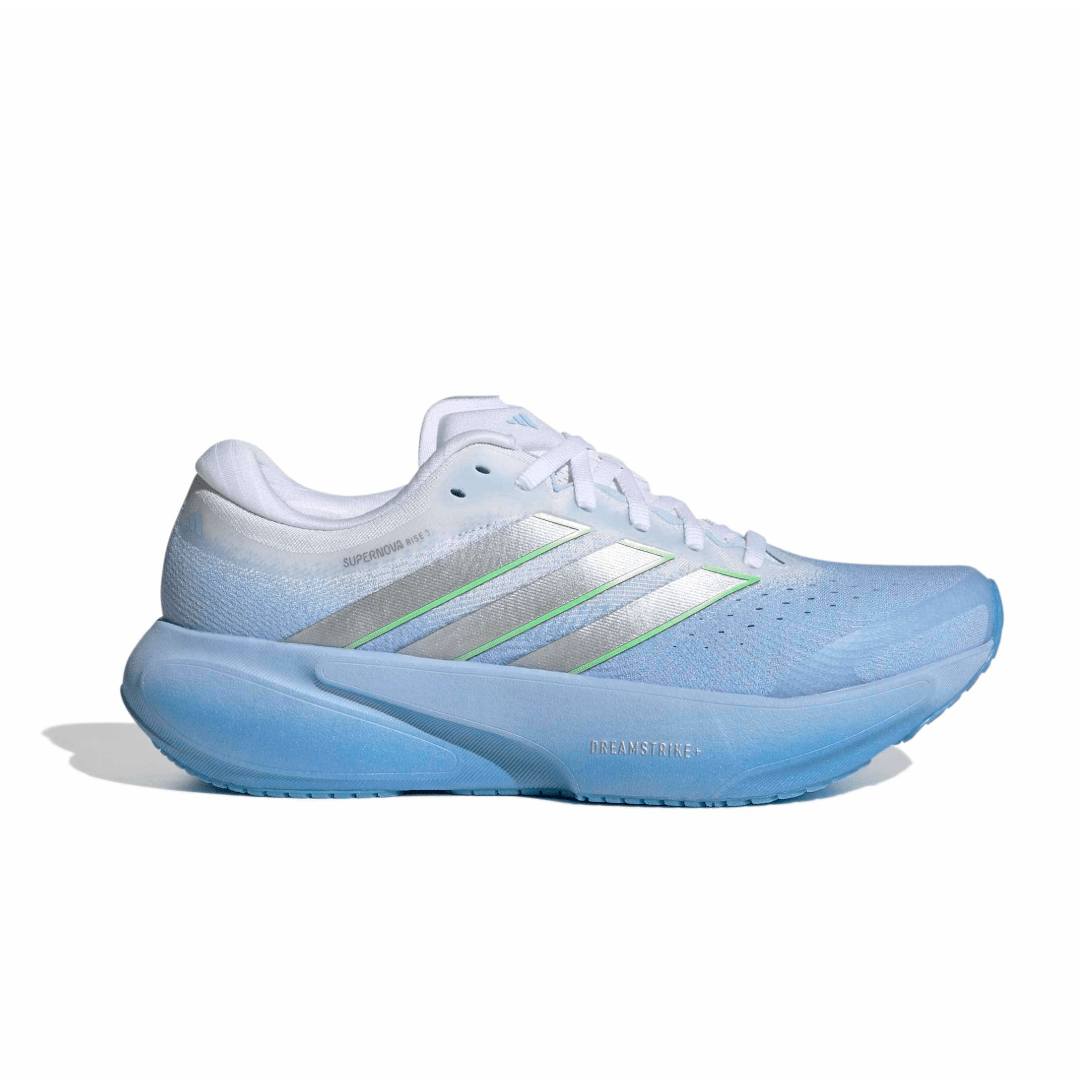 adidas Women's Supernova Rise 3 Running Shoes - Glow Blue/Silver Met/Cloud White