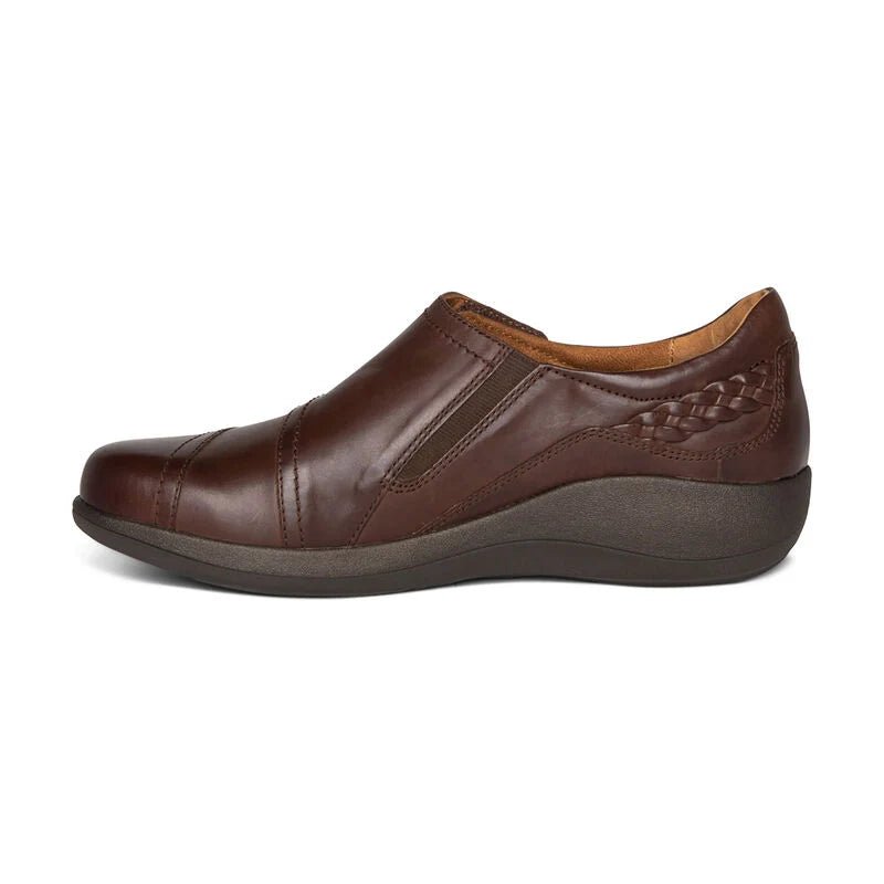 Aetrex Women's Karina Monk Strap - Brown