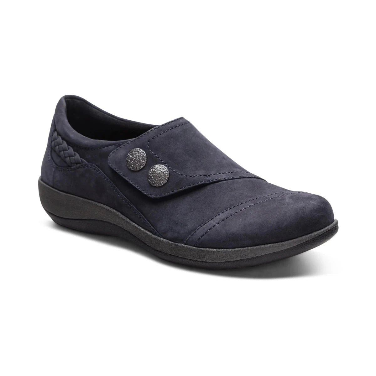 Aetrex Women's Karina Monk Strap - Navy