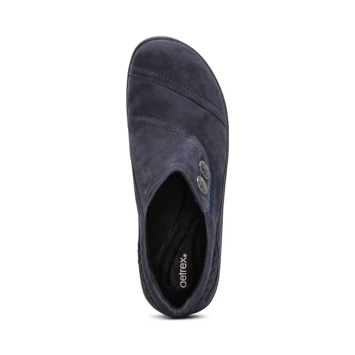 Aetrex Women's Karina Monk Strap - Navy
