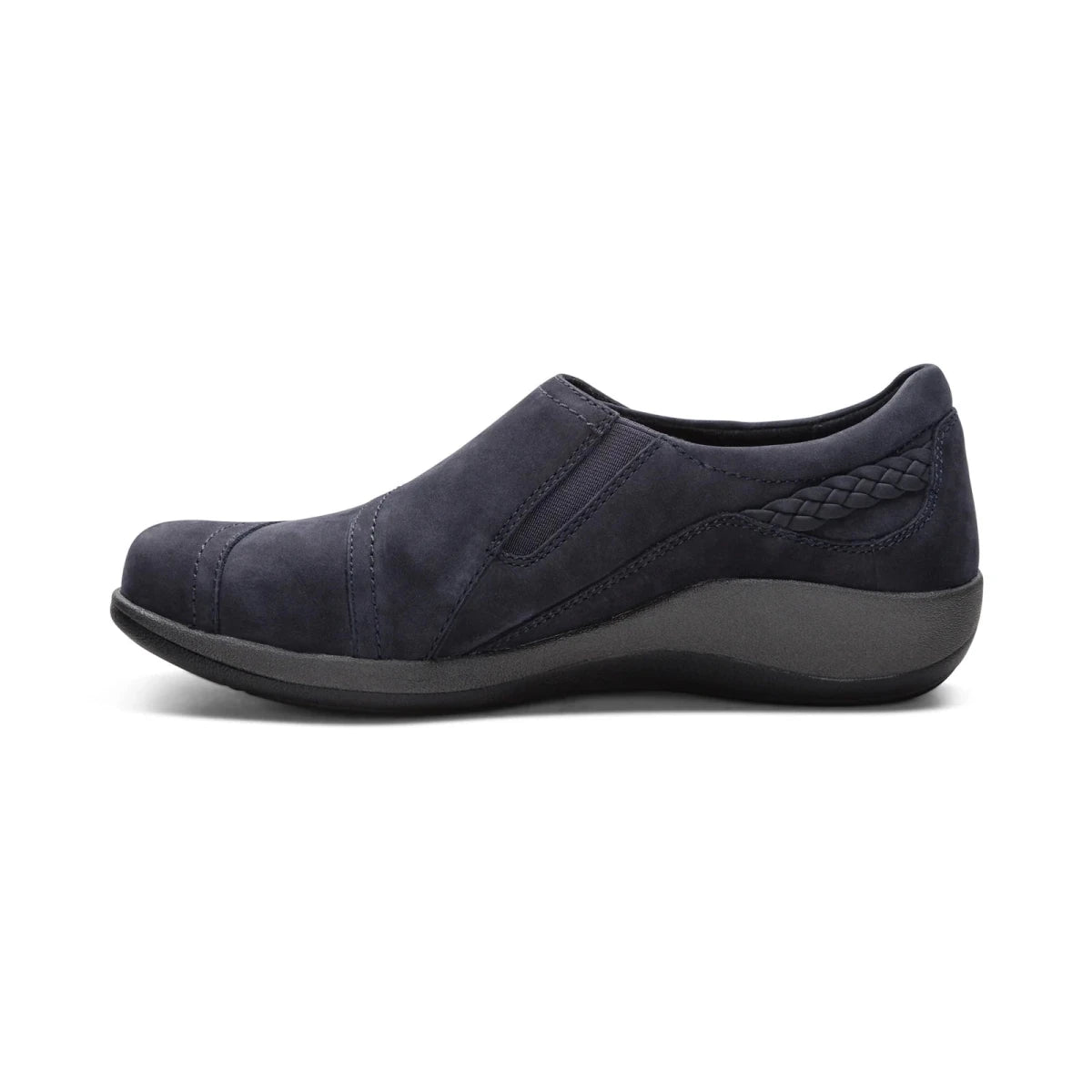 Aetrex Women's Karina Monk Strap - Navy