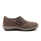 Aetrex Women's Karina Monk Strap - Warm Grey
