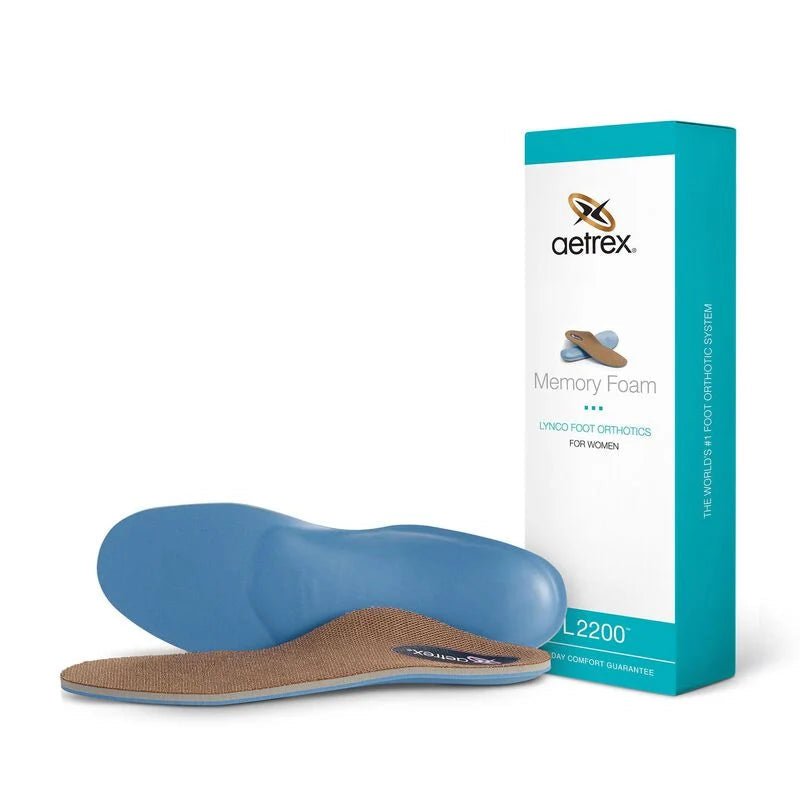 Aetrex Women's L2200W Memory Foam Orthotics