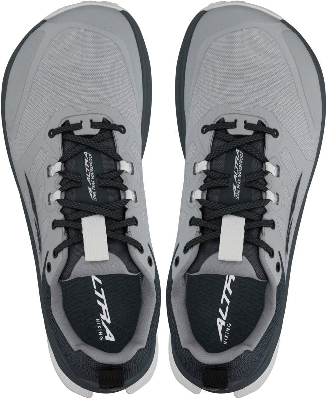 Altra Men's Lone Peak 9 Waterproof Low - Gray