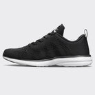 APL Women's TechLoom Pro Sneaker - Black/White/Black