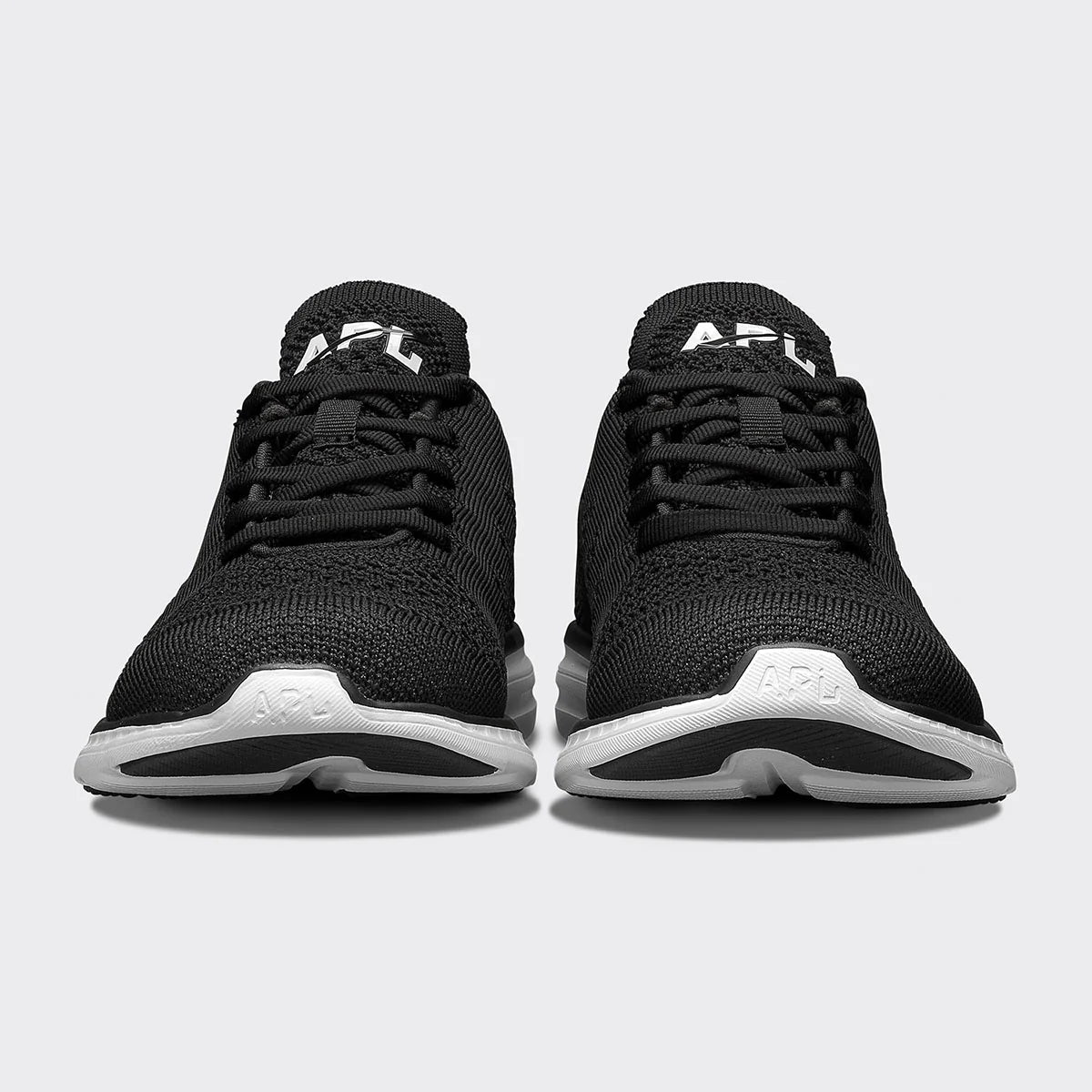 APL Women's TechLoom Pro Sneaker - Black/White/Black