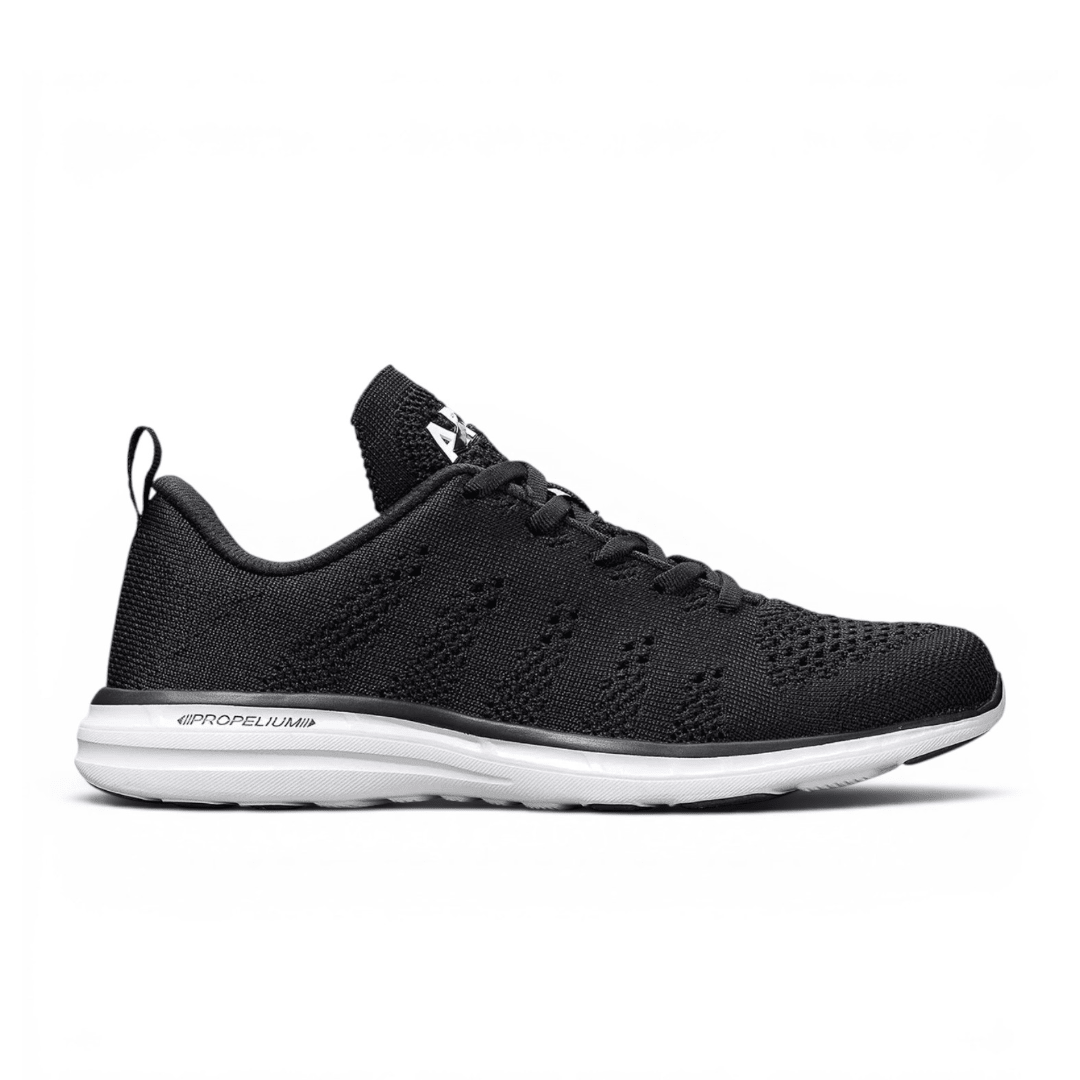 APL Women's TechLoom Pro Sneaker - Black/White/Black