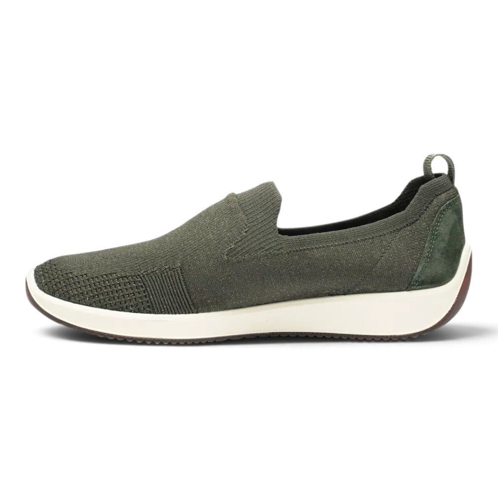 Ara Women's Leena 3 Slip-On Sneaker - Fango Green