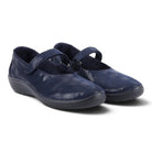 Arcopedico Women's Estrela Flat - Navy Stardust