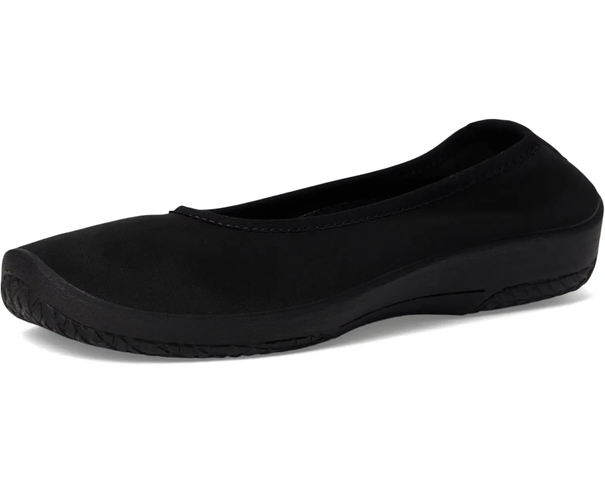Arcopedico Women's Lolita Stretch Ballet Flat - Black
