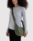 Baggu Medium Nylon Crescent Bag - Caper