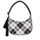 Baggu Medium Nylon Crescent Bag - Mixed Plaid
