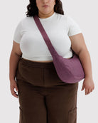 Baggu Medium Nylon Crescent Bag - Wild Plum