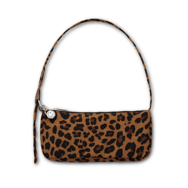 Baggu Nylon Pochette Bag - Leopard
