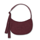 Baggu Small Nylon Crescent Bag 51" w/Key Leash - Mahogany